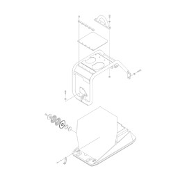 Wacker 0048273 dpu slėgio spyruoklės sandariklis