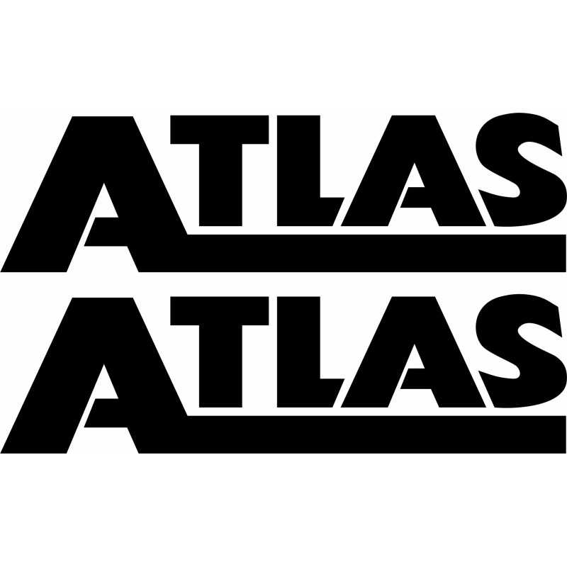 Lipdukų lipdukas atlasas 2 vnt 45 cm 2