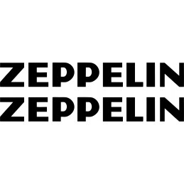 Cepelino lipdukų lipdukai, 2 vnt., 45 cm