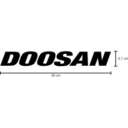 Doosan lipdukai lipdukai 2 vnt 45 cm