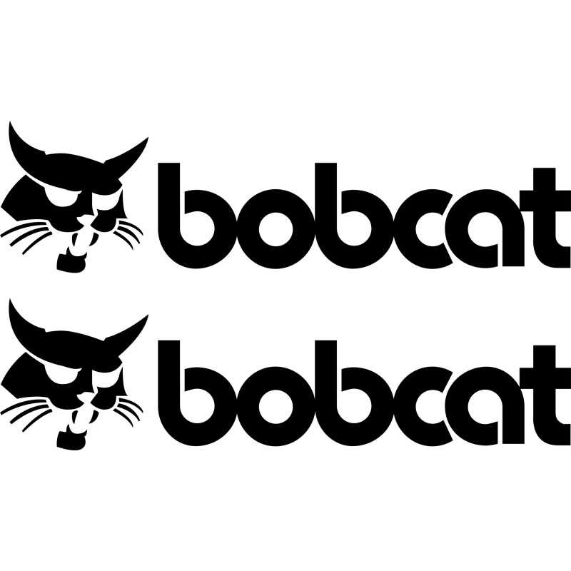 Lipdukai lipdukai bobcat mašinos 2 vnt 45 cm