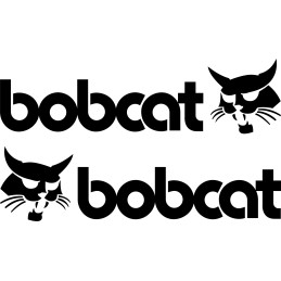 Lipdukai lipdukai bobcat mašinos 2 vnt 45 cm