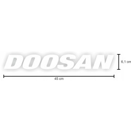 Doosan lipdukai lipdukai 2 vnt 45 cm
