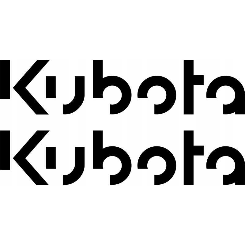 Lipdukai lipdukai kubota mašinos 2 vnt 45 cm