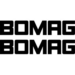 Lipdukai lipdukai bomag mašinos 2 vnt 45 cm