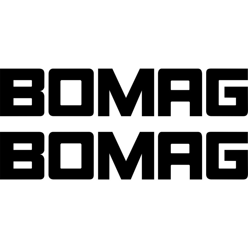 Lipdukai lipdukai bomag mašinos 2 vnt 45 cm