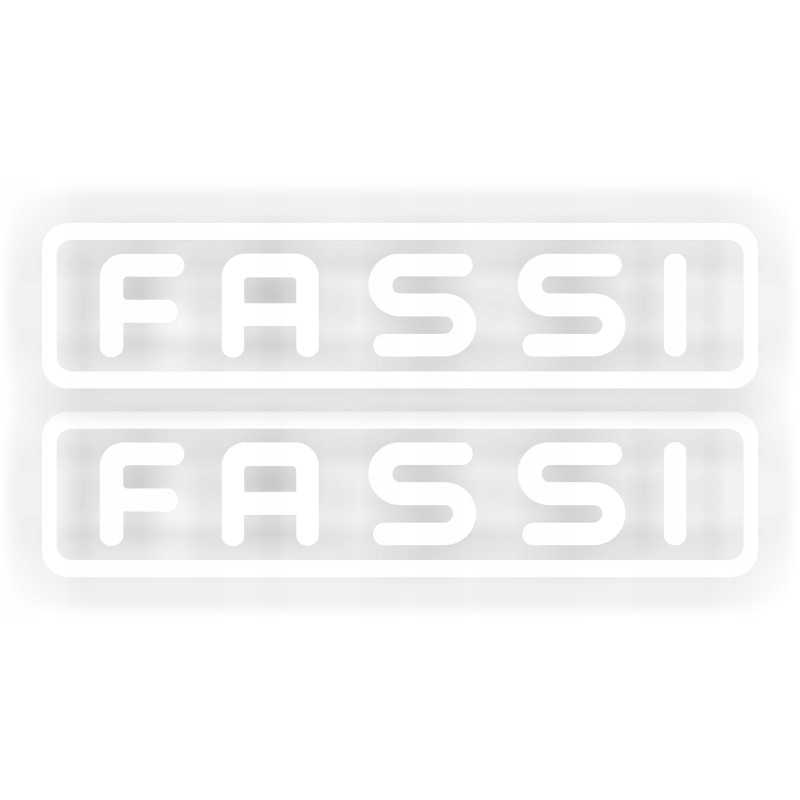 Fassi lipdukų lipdukai 2 vnt. 45 cm