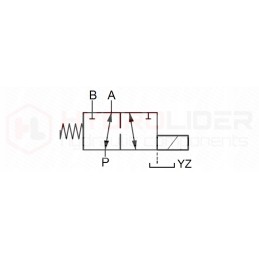 Elektrinis vožtuvas 3 2 hvc10 z5l d 3 4 12v 100l hlr