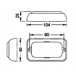 Mirksi mėlyna LED lemputė