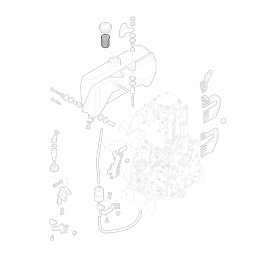 Hatz 40037801 kuro pildymo filtras 1d41 1d50