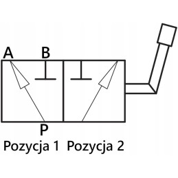 Hidraulinis rankinis rutulinis vožtuvas, 3 krypčių, 3 8 35l