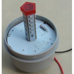 24v LED įėjimo įspėjamoji lemputė, gaidys