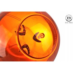 Magnetinė įspėjamoji lemputė gaidys LED 12 24v