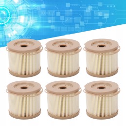 6 vnt.kuro filtro įdėklas su vandens separatoriumi