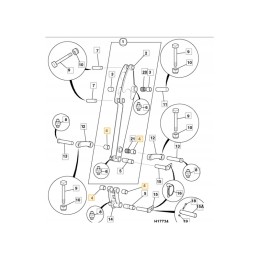 Jungties rankovė jcb mini 8018 ir kiti 809 10038