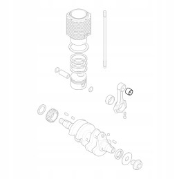 Hatz 03785300 stūmoklio kaiščio įvorė 2g30 2g40