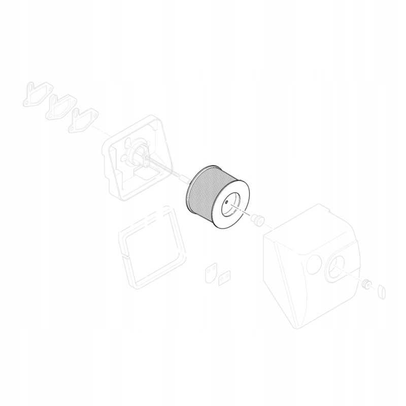 Hatz 50426000 oro filtras 1b20 1b30