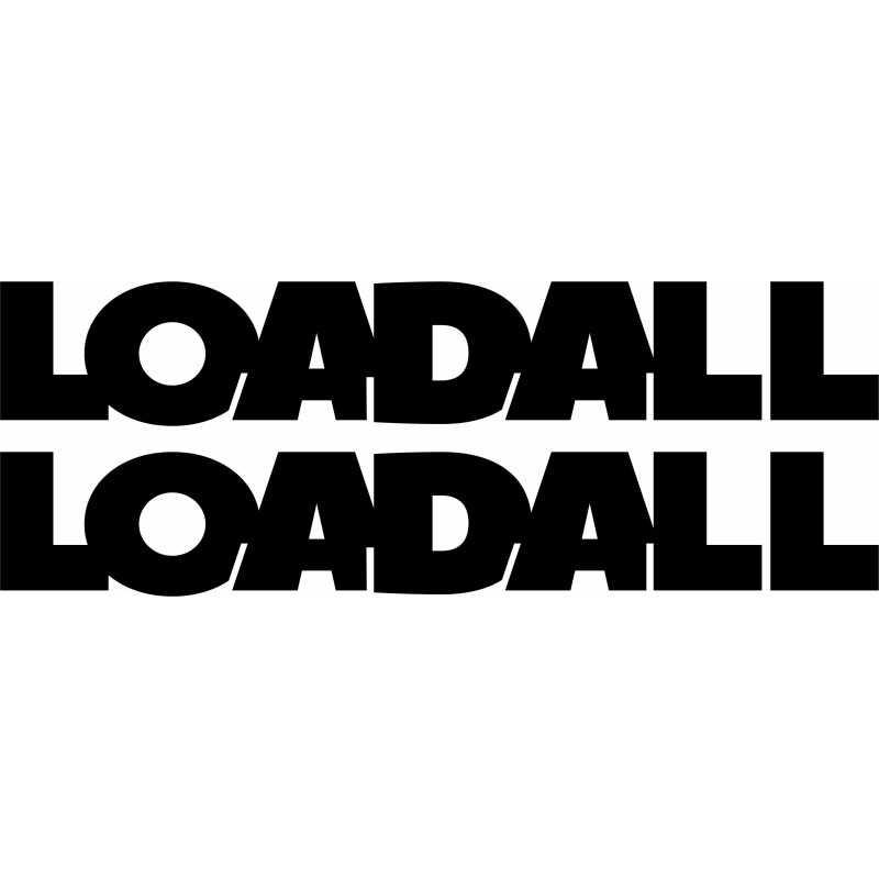 Lipdukai decal loadall jcb teleskopinis krautuvas