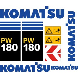 Lipdukai Komatsu PW180 ratinio ekskavatoriaus remonto komplektui