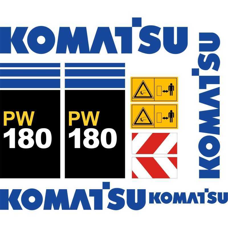 Lipdukai Komatsu PW180 ratinio ekskavatoriaus remonto komplektui