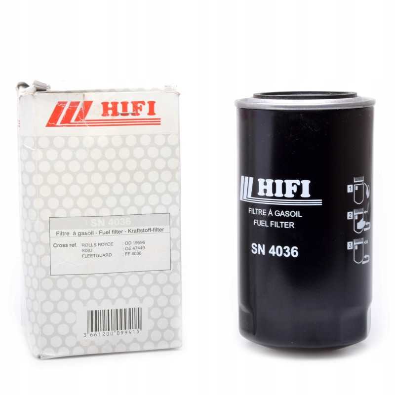 Hifi kuro filtras sn4036