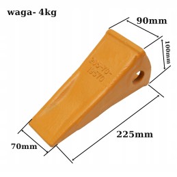 Komatsu PC150 240 ekskavatoriaus dantis