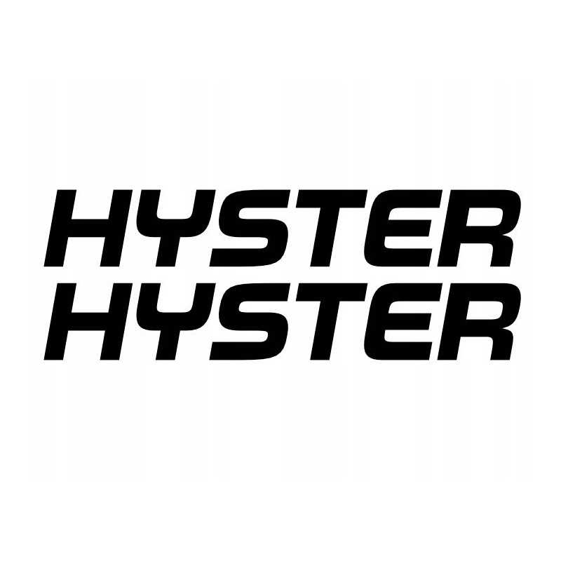 Šakinio krautuvo lipdukai su užrašu hyster 35 cm