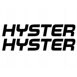 Šakinio krautuvo lipdukai su užrašu hyster 35 cm