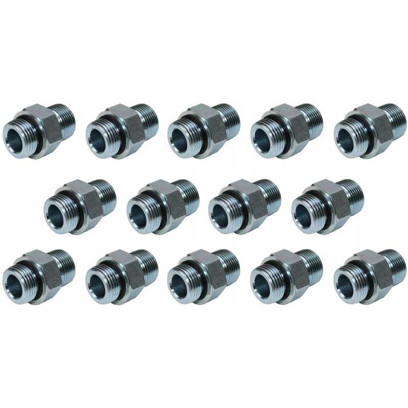 Jungtys prie 6 sekcijų 40l hidraulinio skirstytuvo