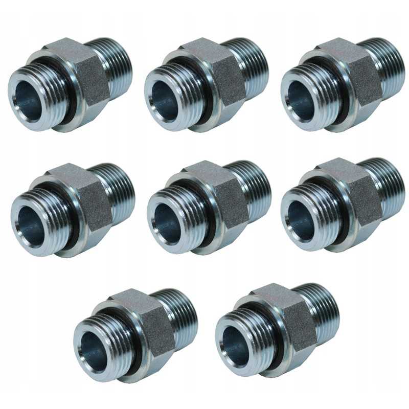 Jungtys prie 3 sekcijų 40l hidraulinio skirstytuvo