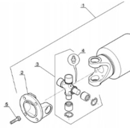 Manitou kovinis varžtas 52552319