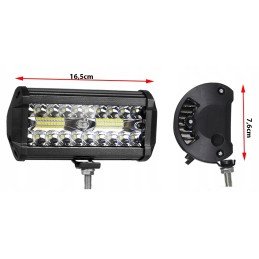 Led 120w halogeninis prožektorius darbo lempa 12v 24v