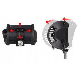 Led 60w halogeninis prožektorius darbo lempa 12v 24v