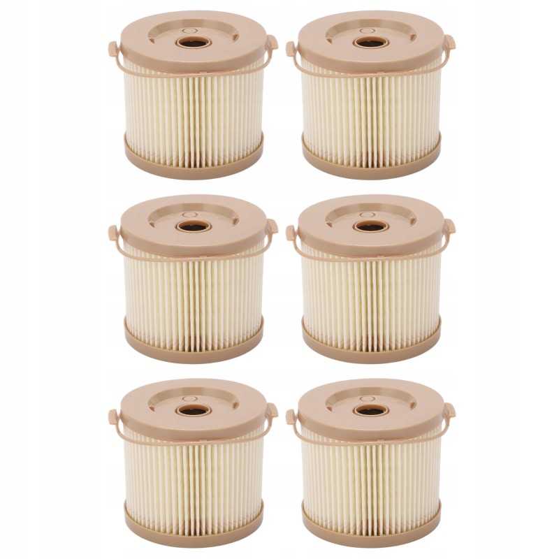 6 vnt kuro filtras ir kuro vandens separatorius