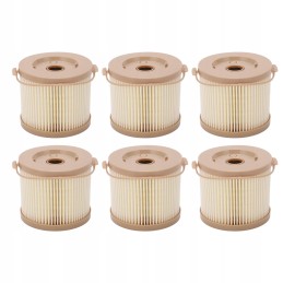 6 vnt kuro filtras ir kuro vandens separatorius