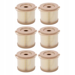 6 vnt kuro filtras ir kuro vandens separatorius