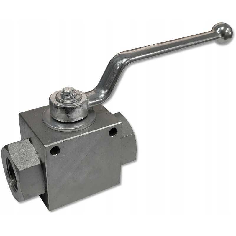 Tvirtas 2 krypčių hidraulinis rutulinis vožtuvas, 1 140 l