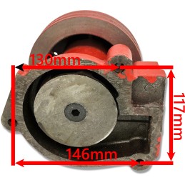 Vandens siurblys su 2 diržais Mtz TS dvigubu skriemuliu