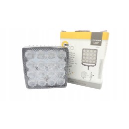 Darbo lempa 16led flood 48w 12 24v 3300l halogeninė