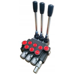 Jungtys prie 3 sekcijų hidraulinio skirstytuvo, 80l