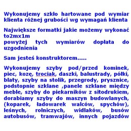 Grūdintas stiklas ekskavatoriams ir krautuvams, pagamintas pagal jūsų dydį