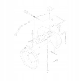 Hatz 05189001 kuro filtro jungtis 1b20 1b30 1b40