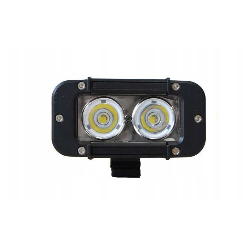 Halogeninė darbo lempa 2 LED 20w 1400lm 10 30v 4x4