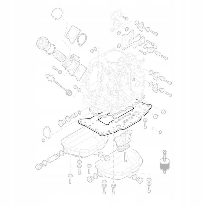Hatz 01270300 variklio apatinė plokštė 1d30 1d41 1d42