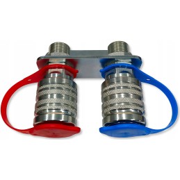 Montavimo lenta dviem euro lizdams greitosioms jungtims