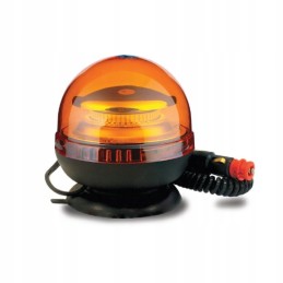 Blykstės lempa gaidys 20w 46led magnetas dc 12 24v