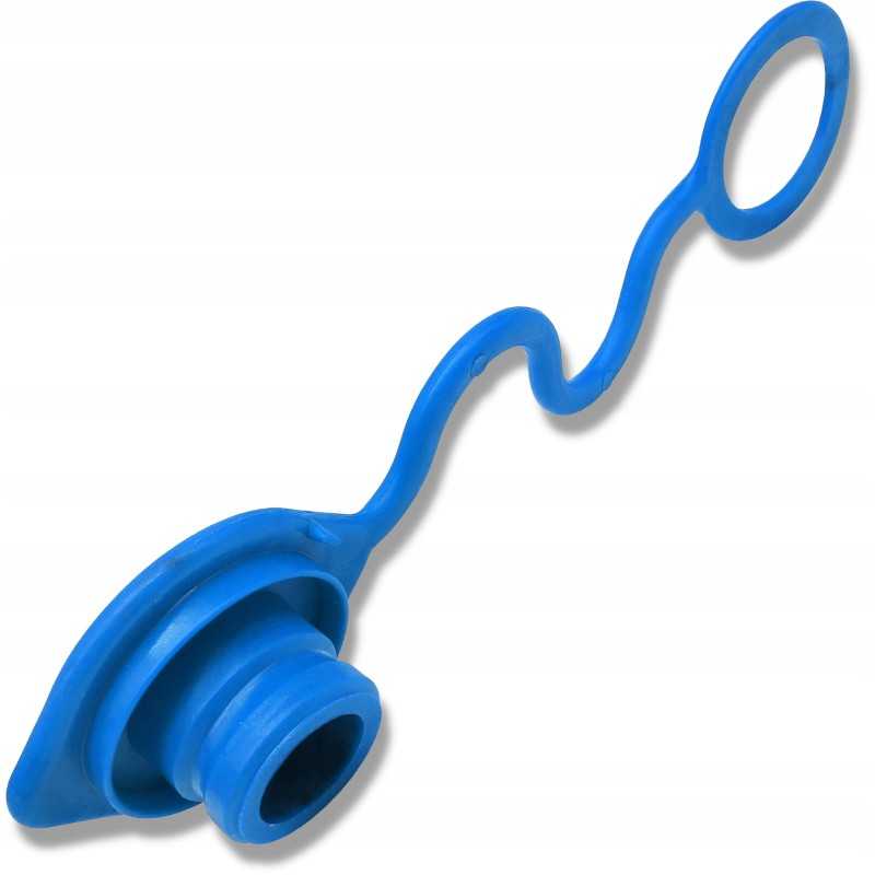 Kištukas, apsauga nuo dulkių, euro lizdas, mėlynas