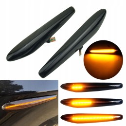 Dinaminė LED posūkio signalo lemputė alfa