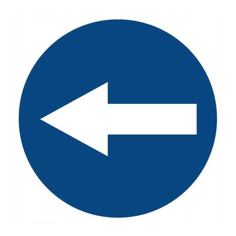 Lipdukas vairavimo instrukcijos lenkimo ženklas sr20 cm