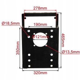 Zetor 5211 7745 transportavimo kablio laikiklis